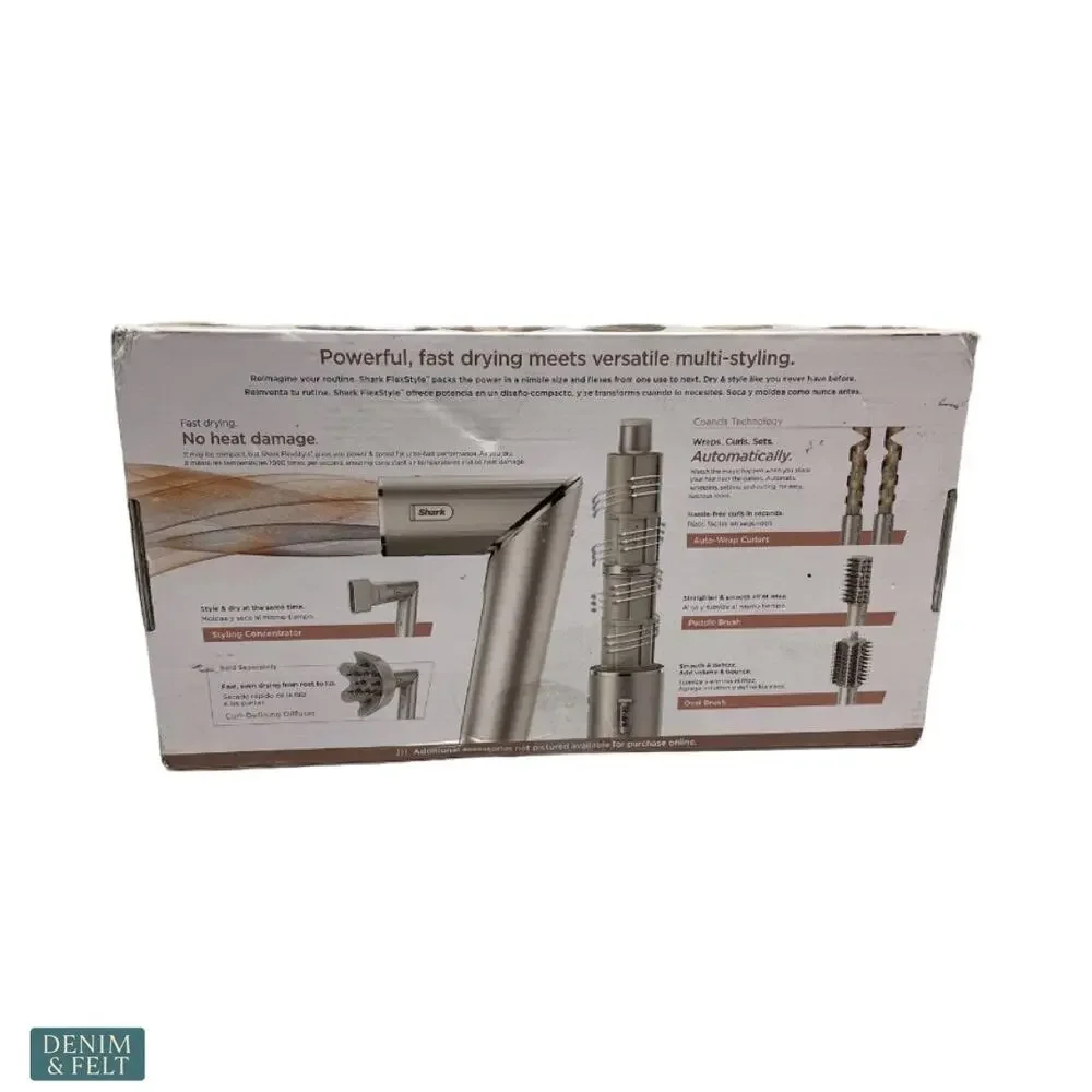 NEW‎ Shark FlexStyle Air Styling & Drying System Multi-Styler Curler Blowout Set